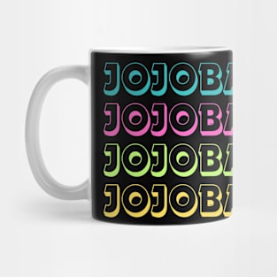 Jojoba Wortkunst Retro Mug